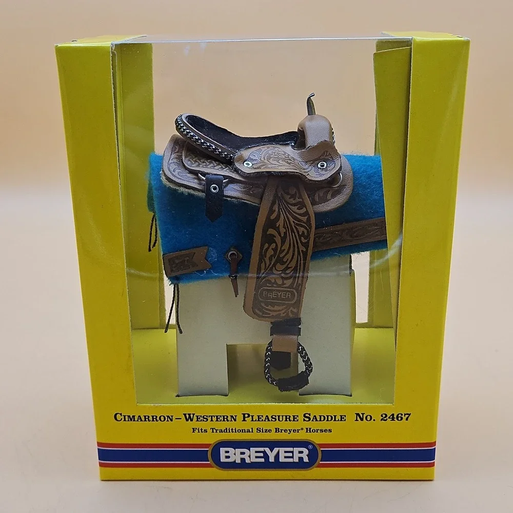 Breyer Cimarron Western Pleasure Saddle #2467 Brand New NIB